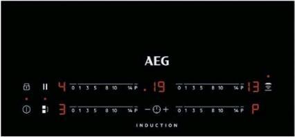 Produktbild AEG IKE64471IB Induktionskochfeld flächenbündig, 60 cm 949597261