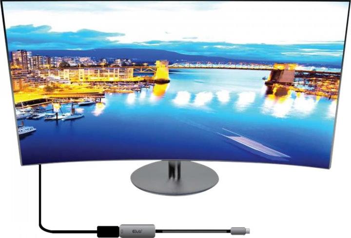 Actual product image Club 3D Adapter USB Type C - DisplayPort 1.4 (DP, 22 cm)