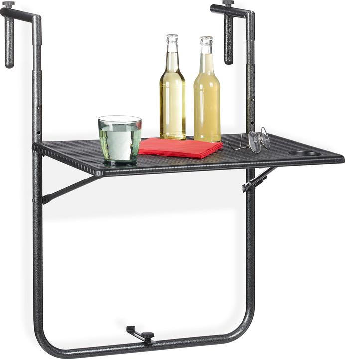 Produktbild Relaxdays Balkonhängetisch (59.50 cm)