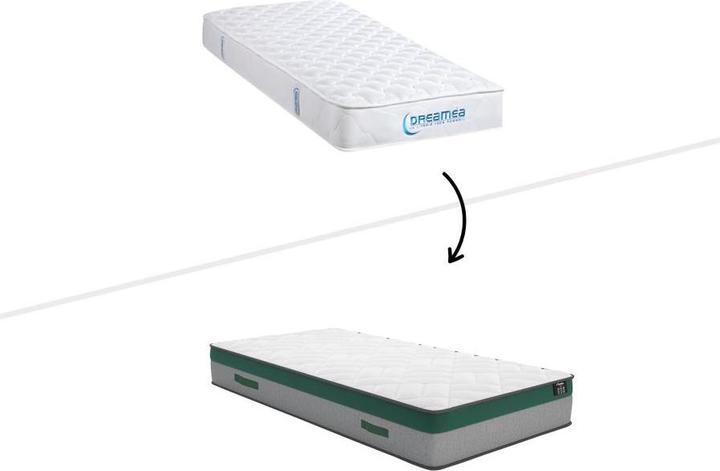Actual product image Dreamea Prestige (90 x 190 cm, Spring core)