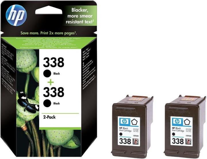Actual product image HP 338 Double pack (FC)