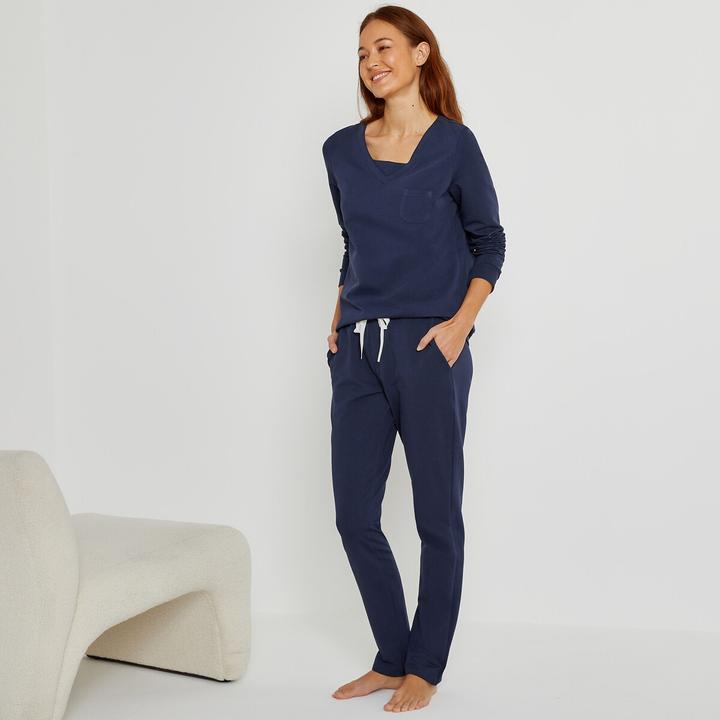 Actual product image La Redoute Collections Sweatware 2-piece pyjamas (42)