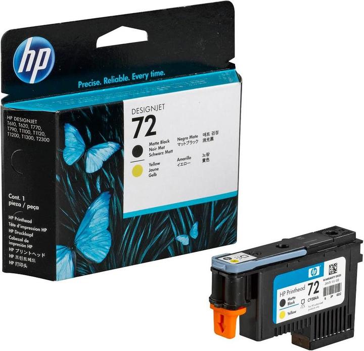 Produktbild HP 72 (BK, Y)
