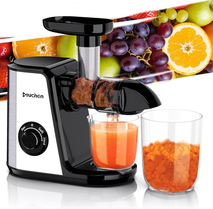 Produktbild Muchen Slow Juicer Entsafter mit Rückwärtsfunktion