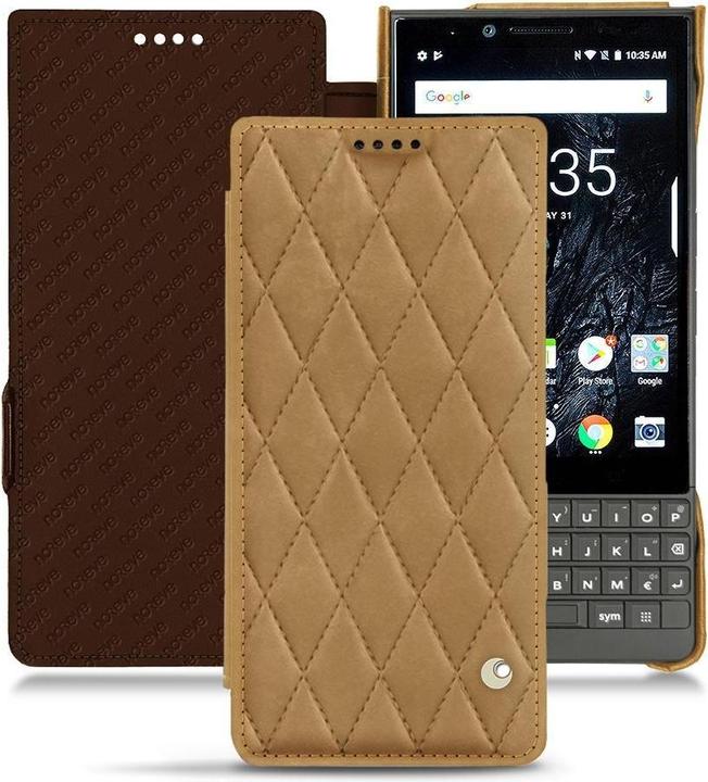 Productafbeelding Noreve Lederen omslag horizontaal (Blackberry KEY2)