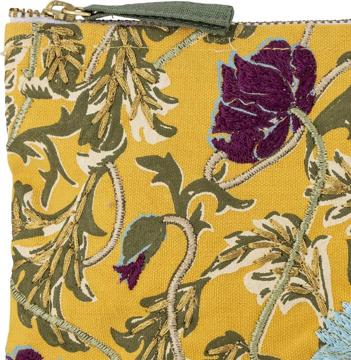 Produktbild Bloomingville Celesta Cosmetic Bag, Yellow, Cotton