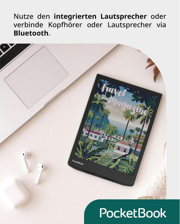 Actual product image PocketBook DUPLIKAT InkPad Colour 3 (7.80", 32 GB, Black, Gray)