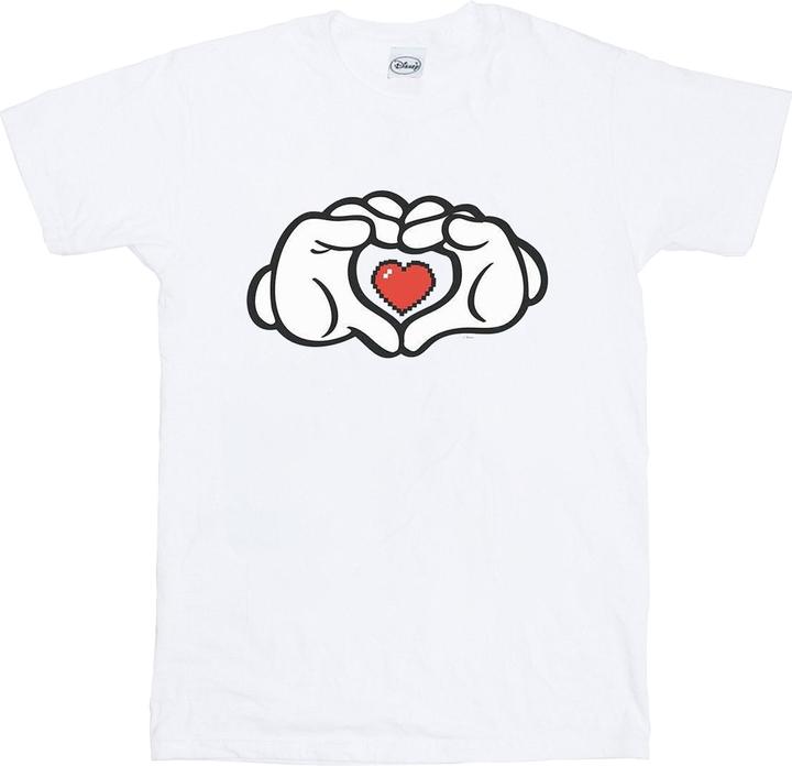 Disney Mickey Mouse Heart Hands TShirt Mädchen