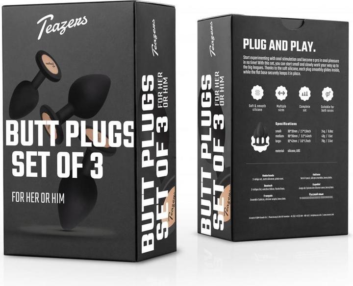 Immagine prodotto Teazers Analplugset