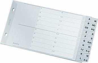 Produktbild Leitz Register PP grau