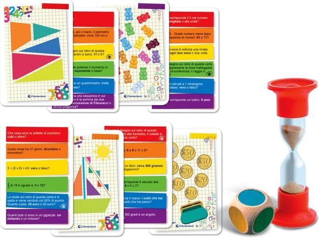 Actual product image Clementoni Sapientino - Head to Head: Mathematics (Italian)