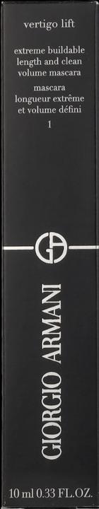 Actual product image Giorgio Armani Vertigo Lift Mascara FG (Obsidian Black)