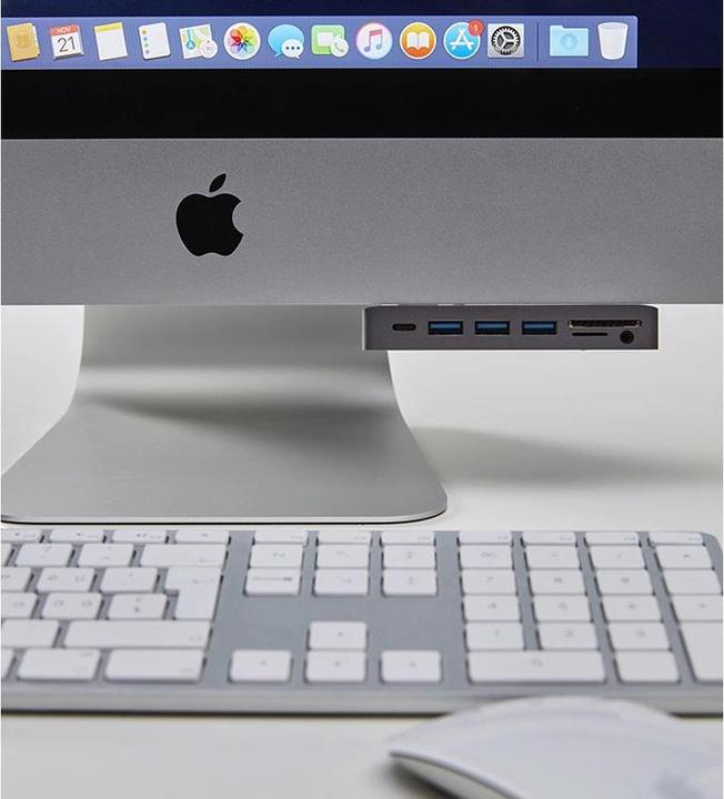Actual product image LMP Attach Dock Pro 10 Port SG,Mini-DP,HDMI (USB-C, 7 Ports)