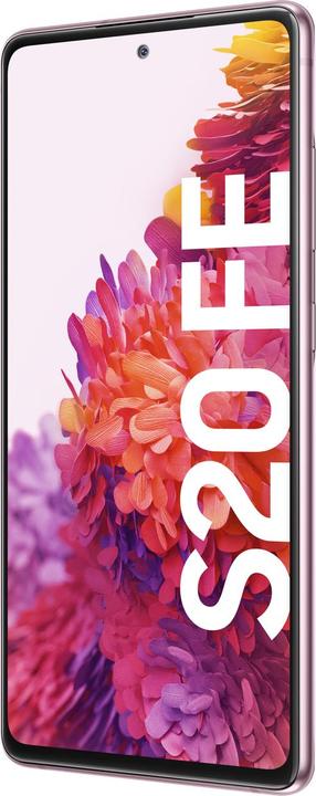 Produktbild Samsung Galaxy S20 FE EU (128 GB, Cloud Lavender, 6.50", Hybrid Dual SIM, 12 Mpx, 4G)
