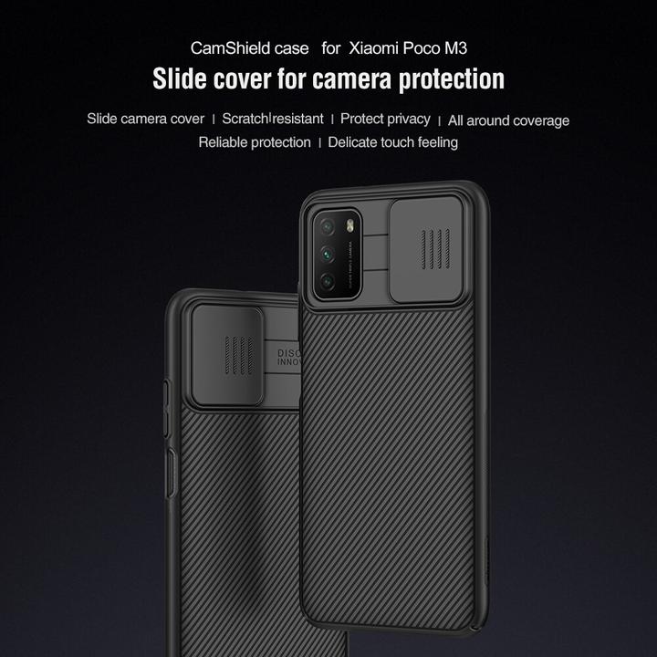 Actual product image Nillkin CamShield Series Hardcase Cover (Xiaomi Poco M3)