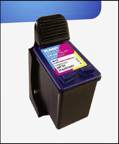 Immagine prodotto KMP Cartuccia d'inchiostro H12 a colori compatibile con HP C 6657 AE (M, C, Y)