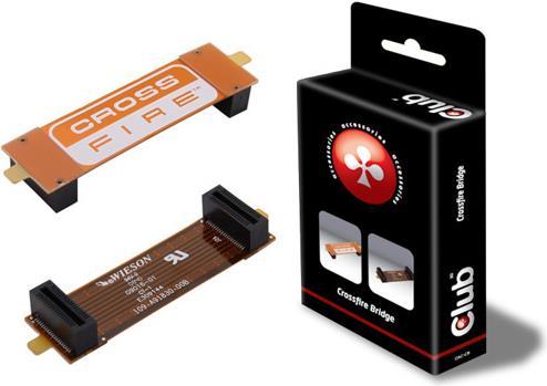 Actual product image Club 3D ATI CrossfireX Interconnect (7 cm)