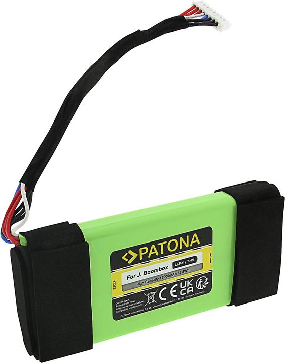 Image du produit Patona Batterie JBL Boombox GSP0931134 01 (Transmission sans fil)