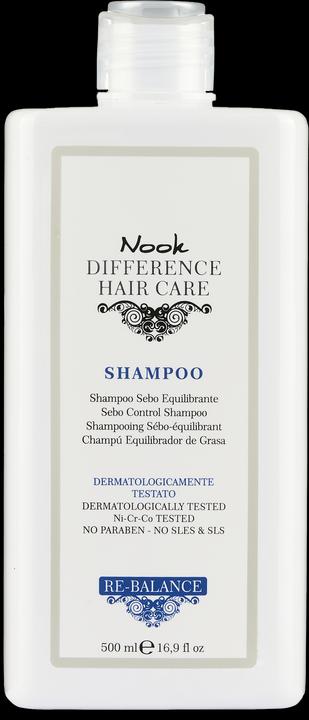 Nook Difference Hair Care Re-Balance Shampoo 500ml (500 ml, Flüssiges Shampoo)