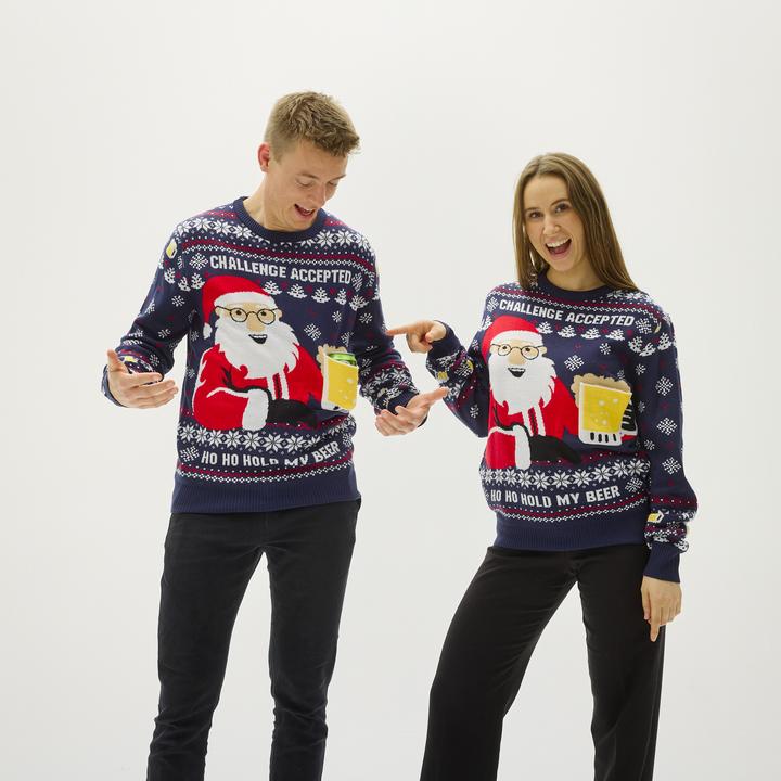 Immagine prodotto Christmas Sweats Ho Ho Hold My Beer (S)