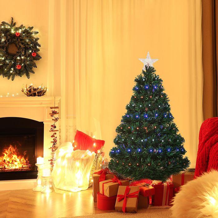 Produktbild Homcom Künstlicher Tannenbaum inklusive Metallständer (90 cm)