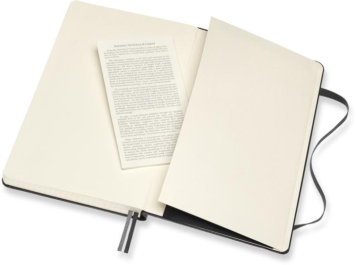 Image du produit Moleskine L/A5 - carnet de notes - version étendue (A5, Quadrillé, Couverture rigide)
