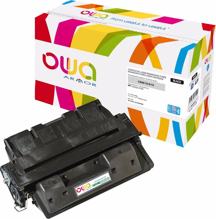 Produktbild Armor OWA OWA - Schwarz - kompatibel - Tonerpatrone (Alternative zu: HP C8061X) (BK)