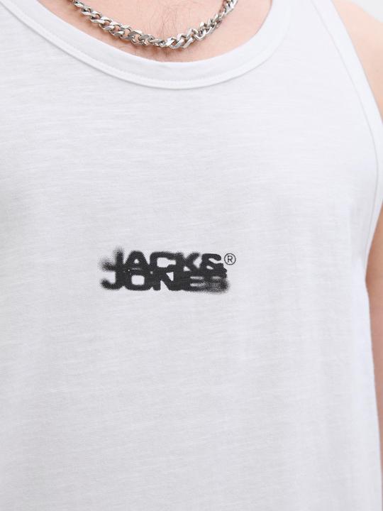 Produktbild Jack & Jones Logo Rundhalsausschnitt Tanktop Tanktop (XS)