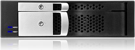Produktbild Icy Box IB-172SK-B, Wechselrahmen für 5.25" Schacht