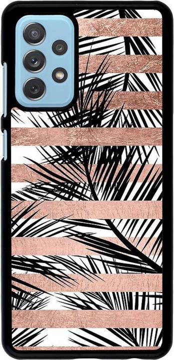 Produktbild PhoneLook Hülle Palm trees gold stripes (Samsung Galaxy A72)