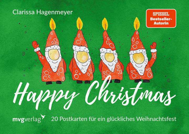 Immagine prodotto Happy Christmas: Postkarten (20 pz.)