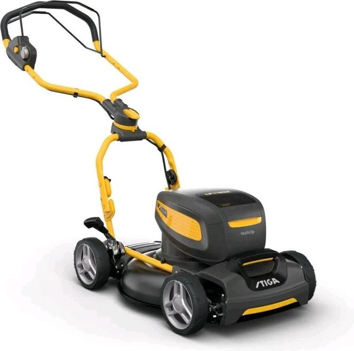 Stiga Multiclip 747e V Kit AkkuRasenmäher48 V 2x 4 Ah (Rechargeable battery operated)