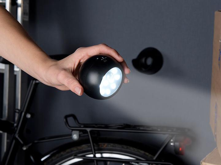 Produktbild Luminea Kabelloser LED-Strahler mit Bewegungssensor (100 lm)