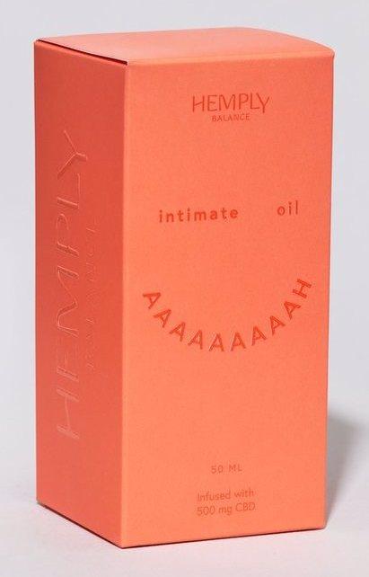 Actual product image Hemply balance CBD Intimate Oil AAAAAAAH Oil (50 ml, Intimate oil)