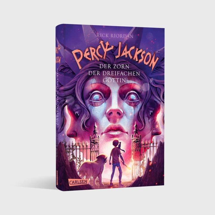 Image du produit Percy Jackson 7 : La Colère de la Triple Déesse (Rick Riordan., Allemand)