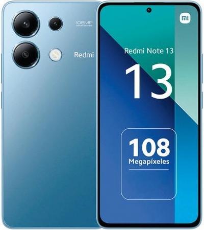 Actual product image Xiaomi Redmi Note 13 (128 GB, Ice Blue, 6.67", Hybrid Dual SIM, 108 Mpx, 4G)