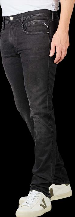 Produktbild Replay Jeans Slim Fit "Anbass" black denim (W29/L30)