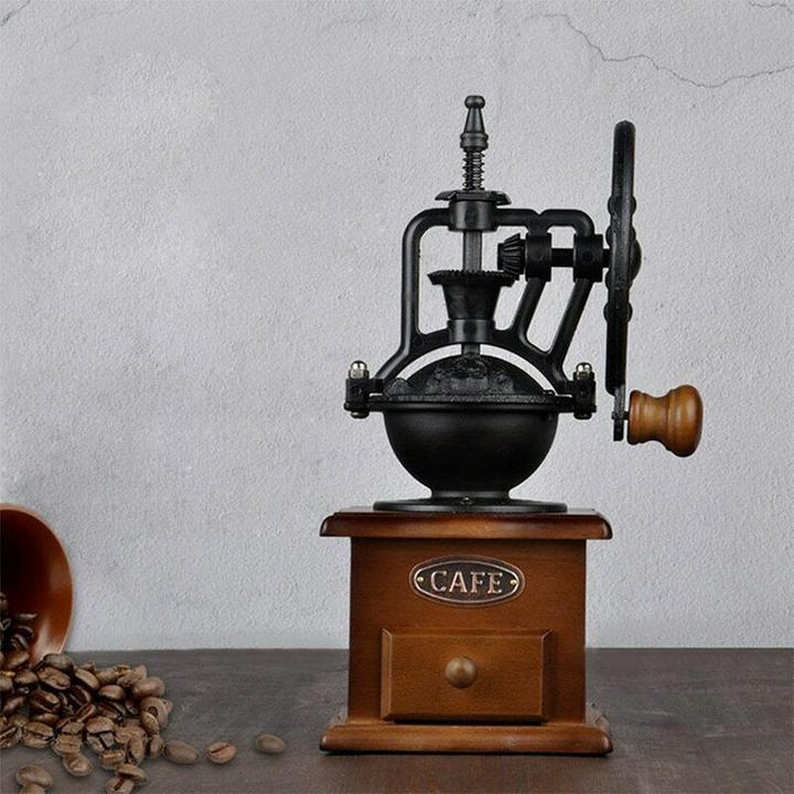 Immagine prodotto JTI Macinacaffè manuale in ceramica realizzato in ghisa e legno