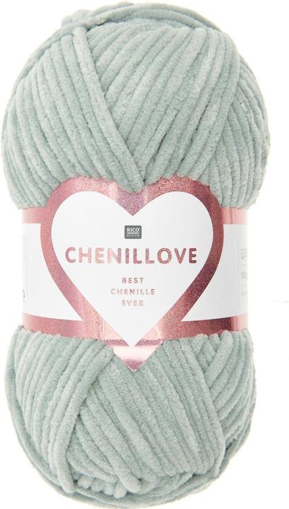 Actual product image Rico Design Wool Chenillove 100 g, Aqua (110 m)
