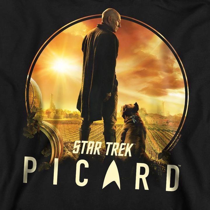 Immagine prodotto Star Trek: Picard A Man and His Dog Felpa Adulto Unisex (L)