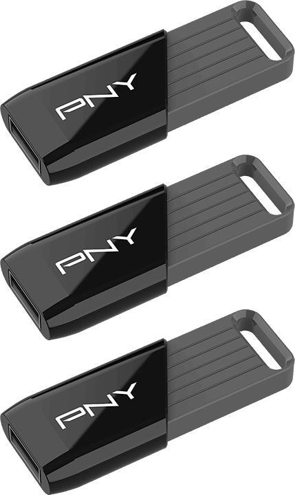 Produktbild PNY ATTACH X USB 3.2 128GB PACK X3 (128 GB, USB-A)