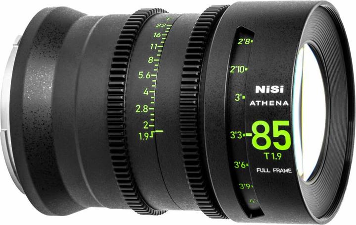 Produktbild Nisi 85mm ATHENA PRIME Full Frame Cinema Lens T1.9 (G Mount | No Drop In Filter) (C-Mount, Vollformat)