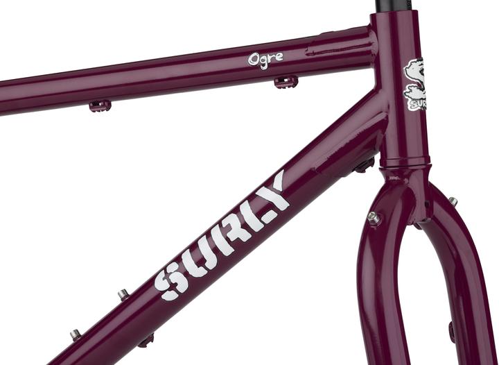 Actual product image Surly Ogre MTB Frame Kit, 27.5+/29", purple