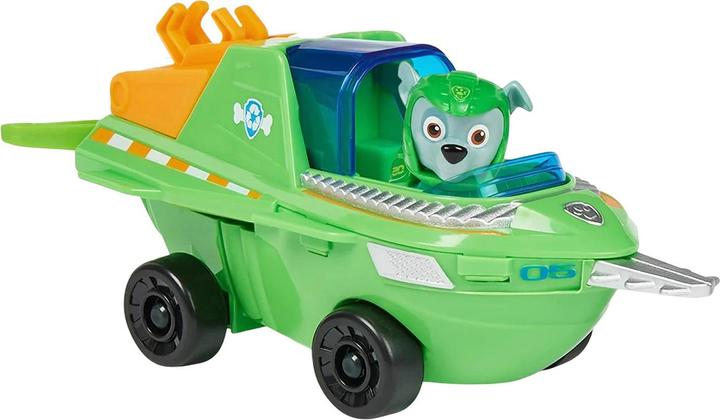 Actual product image Spin Master Paw Patrol Aqua Pups Deluxe Vehicle Rocky