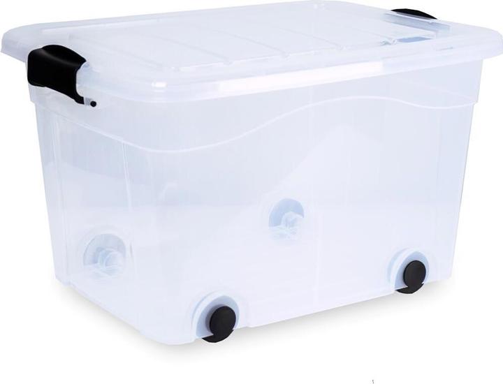 Actual product image Siena Home Storage box 40 l with wheels (53 x 40 x 32 cm, 40 l)