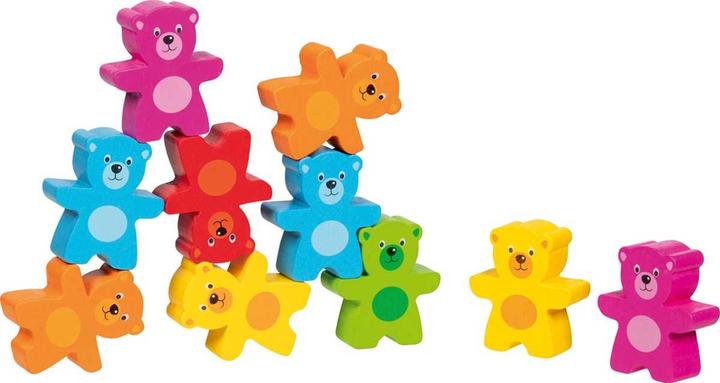 Immagine prodotto Goki Gioco di impilamento Banda di orsi colorati
