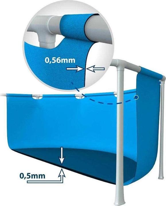 Immagine prodotto Intex Telaio rettangolare (450 x 220 x 84 cm)
