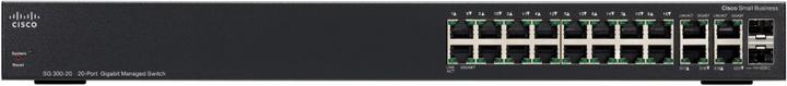 Actual product image Cisco Sg300-20 (18 ports)