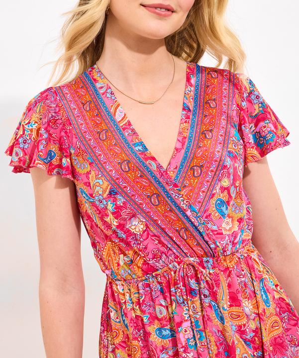Produktbild Joe Browns Petite Paisley Print V-Neck Maxi Dress (12)