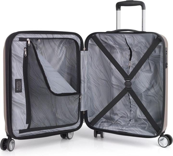 Image du produit Gabol Ocean 4 roues trolley cabine 55 cm avec soufflet extensible (42 l, Bagage à main (jusqu'à 50l))